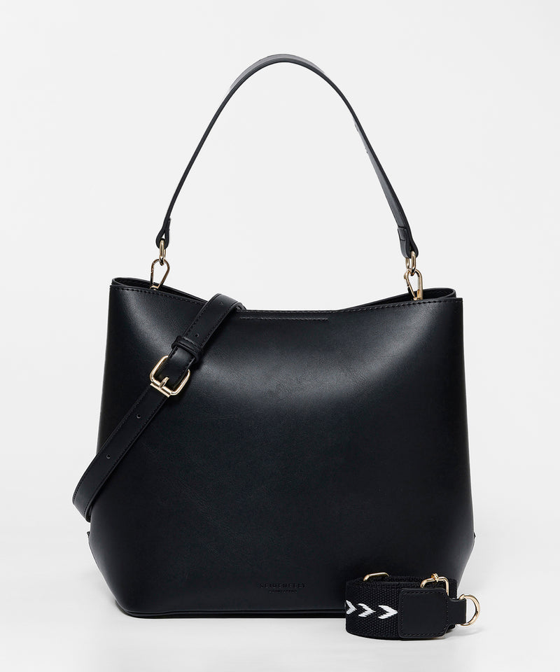 Hobo Tasche Lilla Ro in Black/Gold