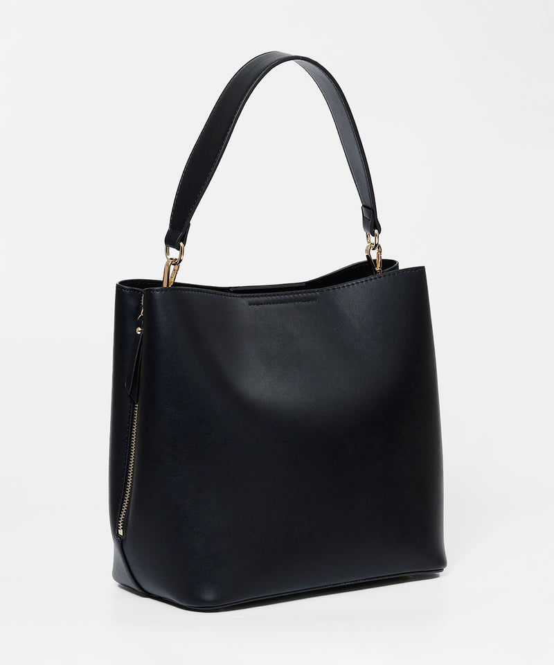 Hobo Tasche Lilla Ro in Black/Gold