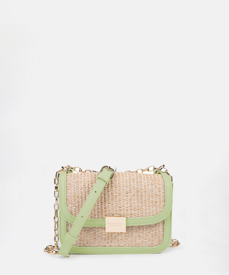 Crossbag Tanhua in Peppermint Green/Gold