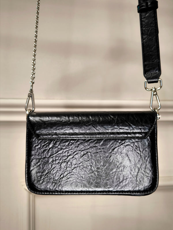 Crossbody Tasche Liinaja in Glossy Black