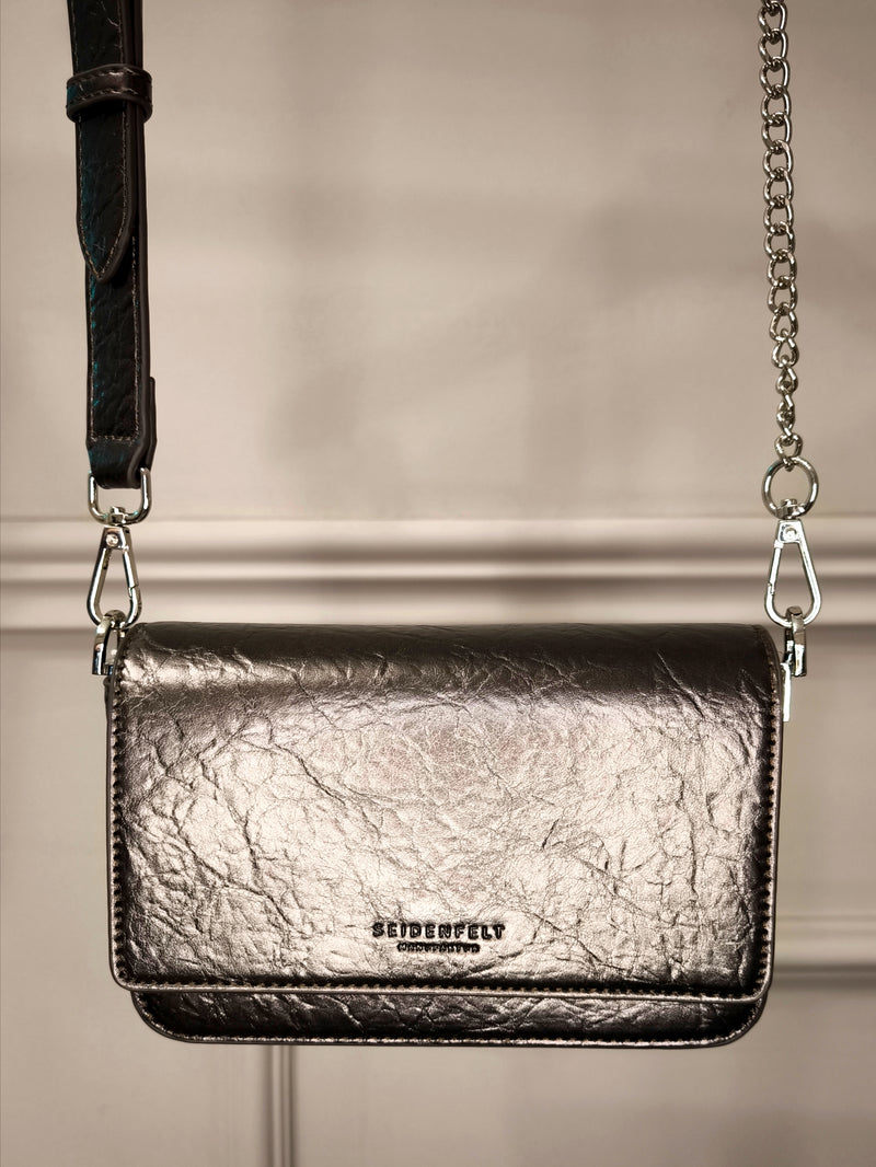 Crossbody Tasche Liinaja in Blackish Metallic