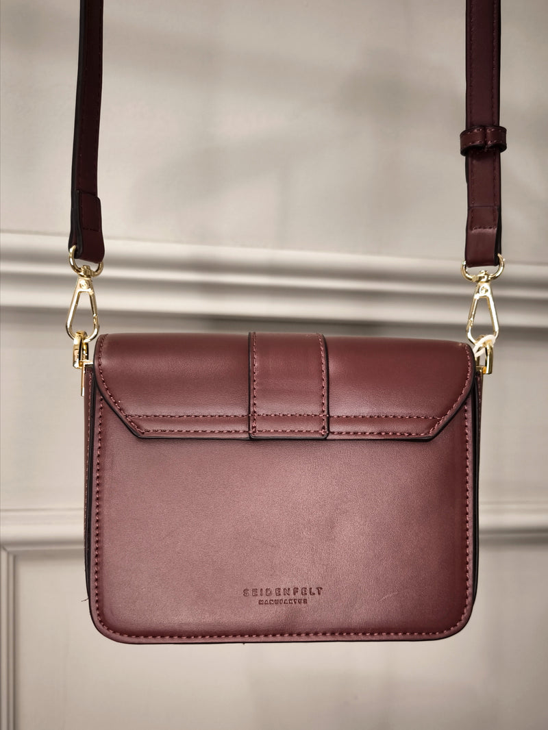 Crossbody Tasche Nellim in Oxblood/Gold