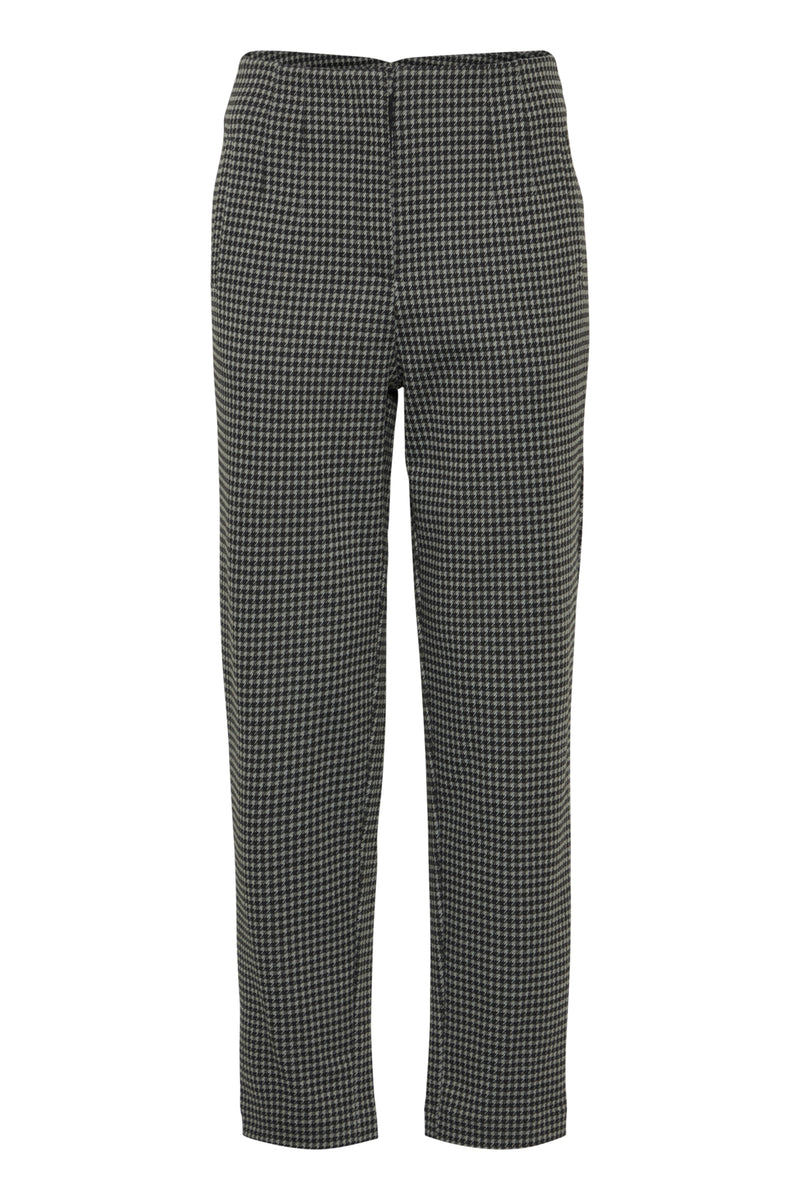 Hose Kate Houndstooth in Black/Grey Hound