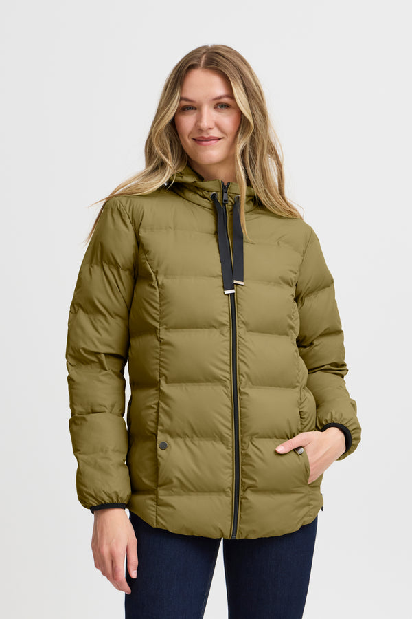 Jacke Bafab in Green Moss