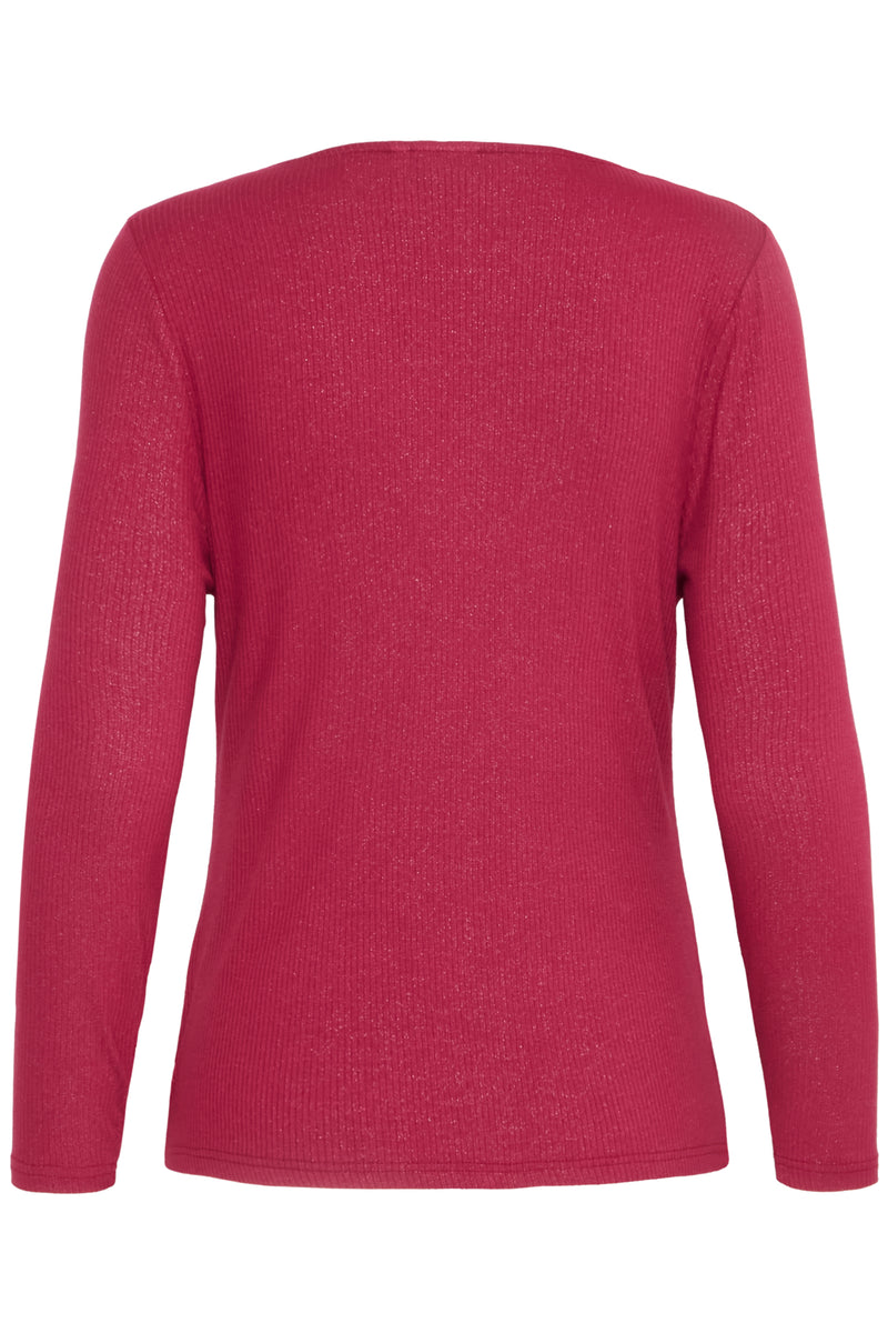 Shirt Regina in Beet Red Mix