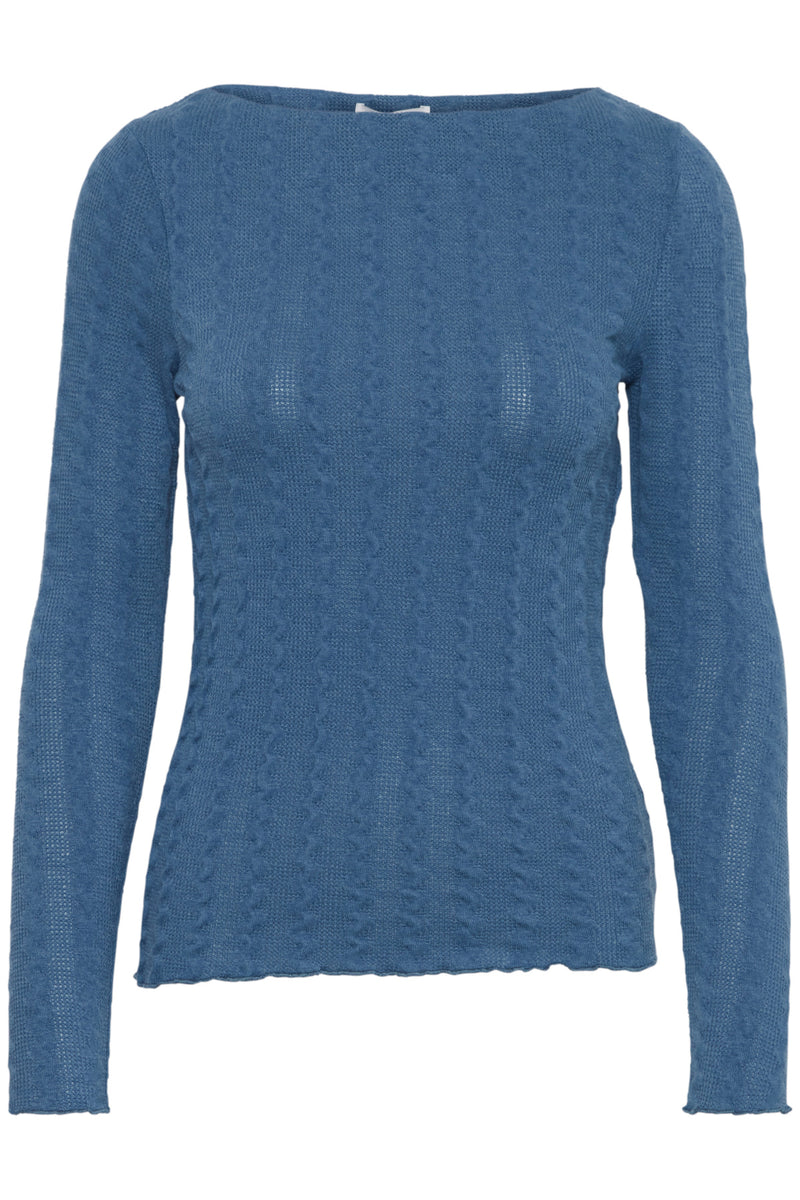 Pullover Theana in Blue Horizon Melange