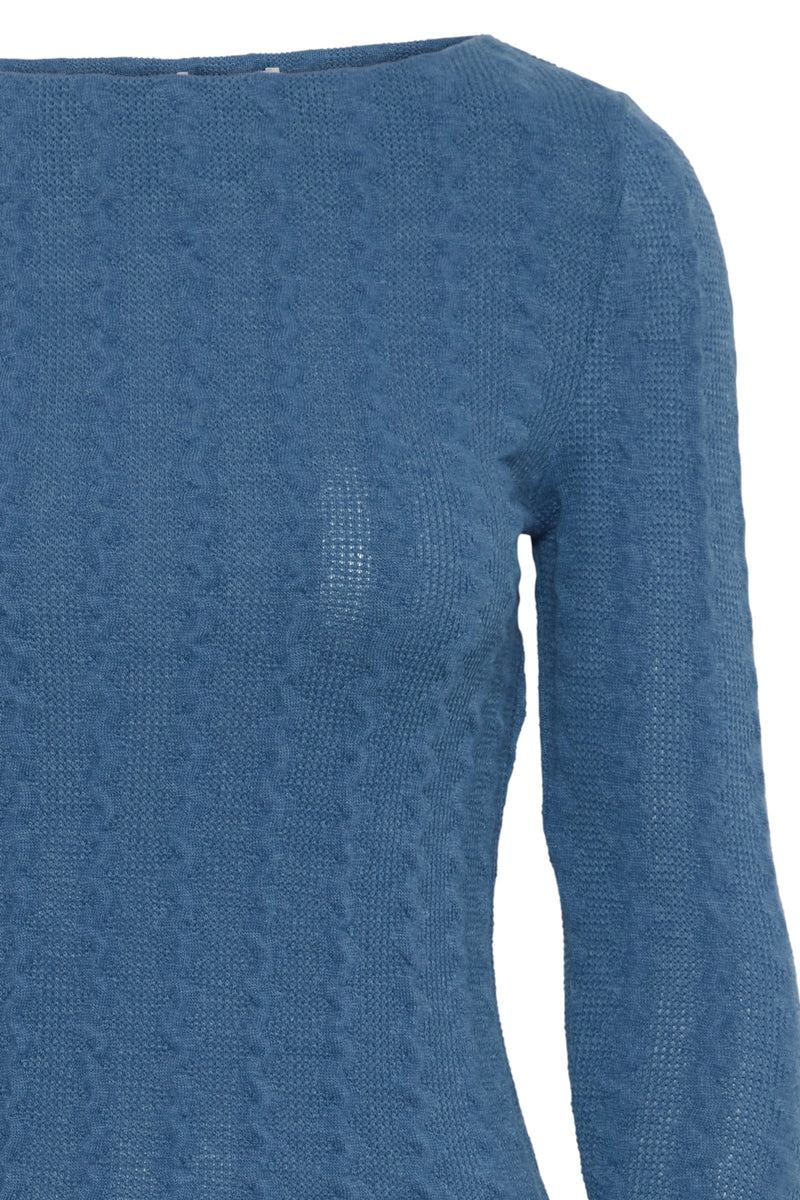 Pullover Theana in Blue Horizon Melange