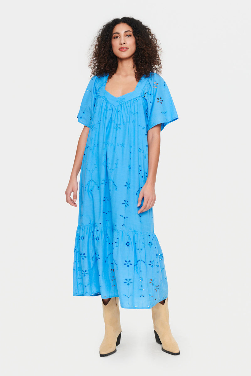 Kleid Mellani in Azure Blue