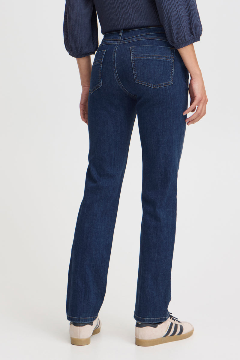 Jeans Elle in Dark Blue Denim