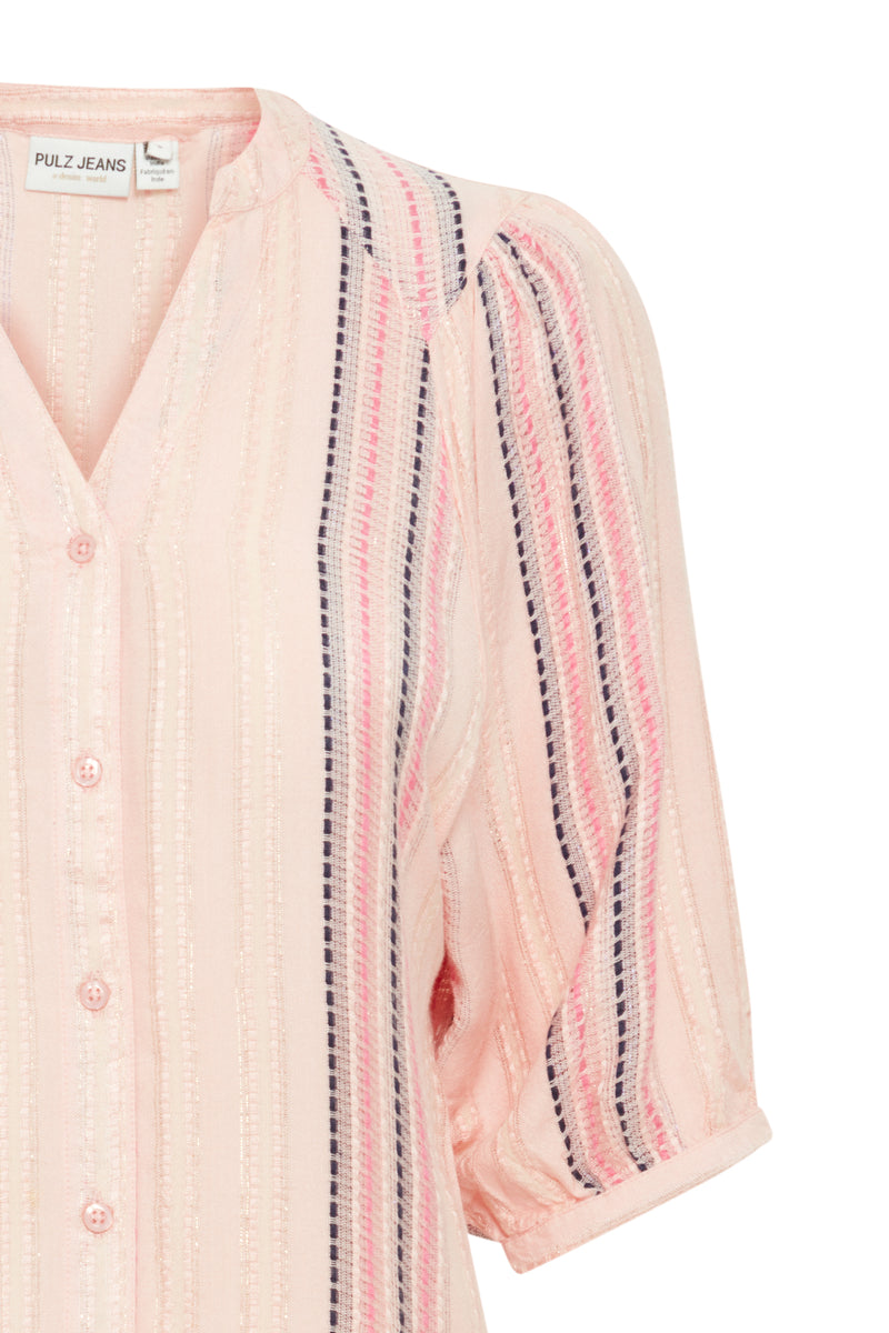 Bluse Eliza in Pink Striped