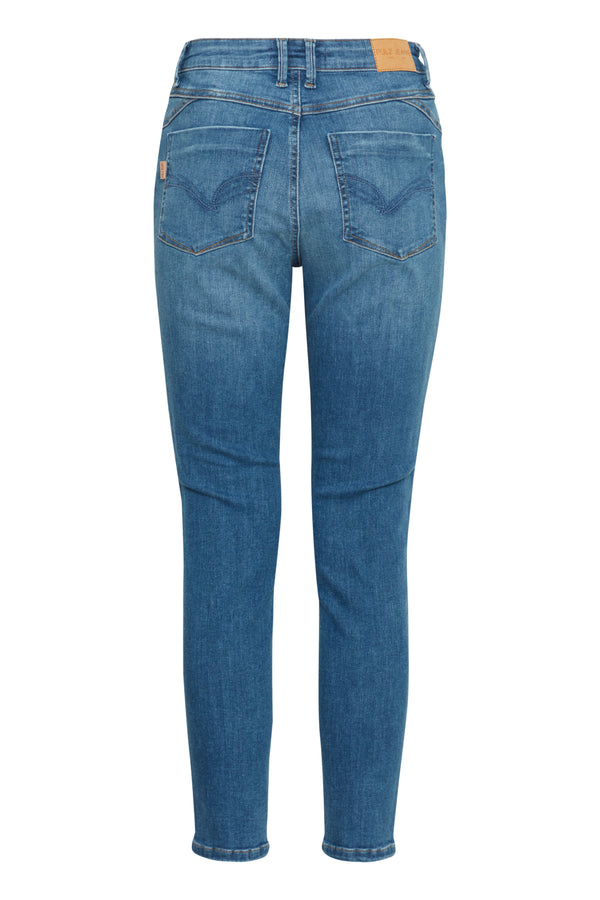 Jeans Julia in Medium Blue Denim