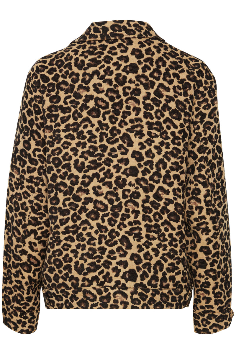 Jacke Alice in Brown Animal Printed