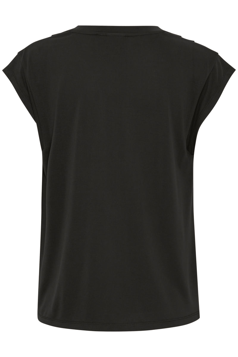 T- Shirt Lisken in Black