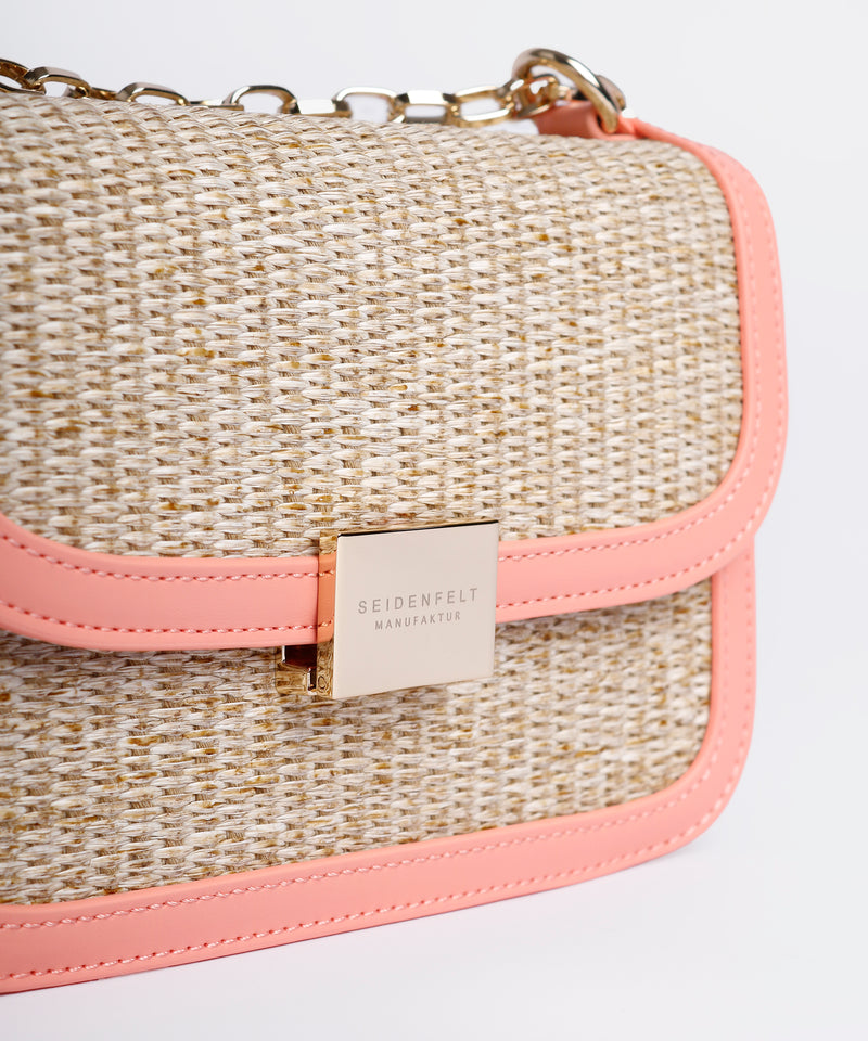 Crossbag Tanhua in Smooth Coral/Gold