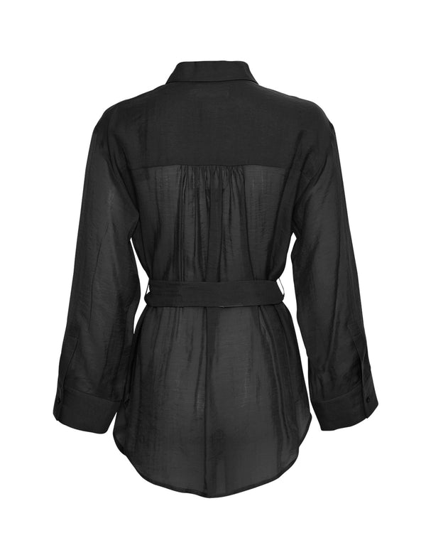 Bluse Carcella in Schwarz