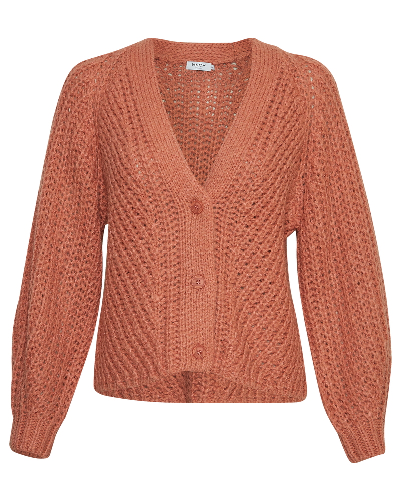 Cardigan Inesse Heidi in Mahogany