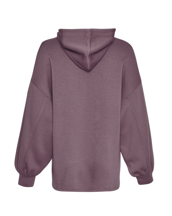 Hoody Janella Ima Q in Black Plum