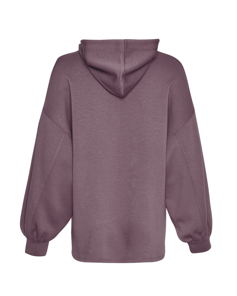 Hoody Janella Ima Q in Black Plum