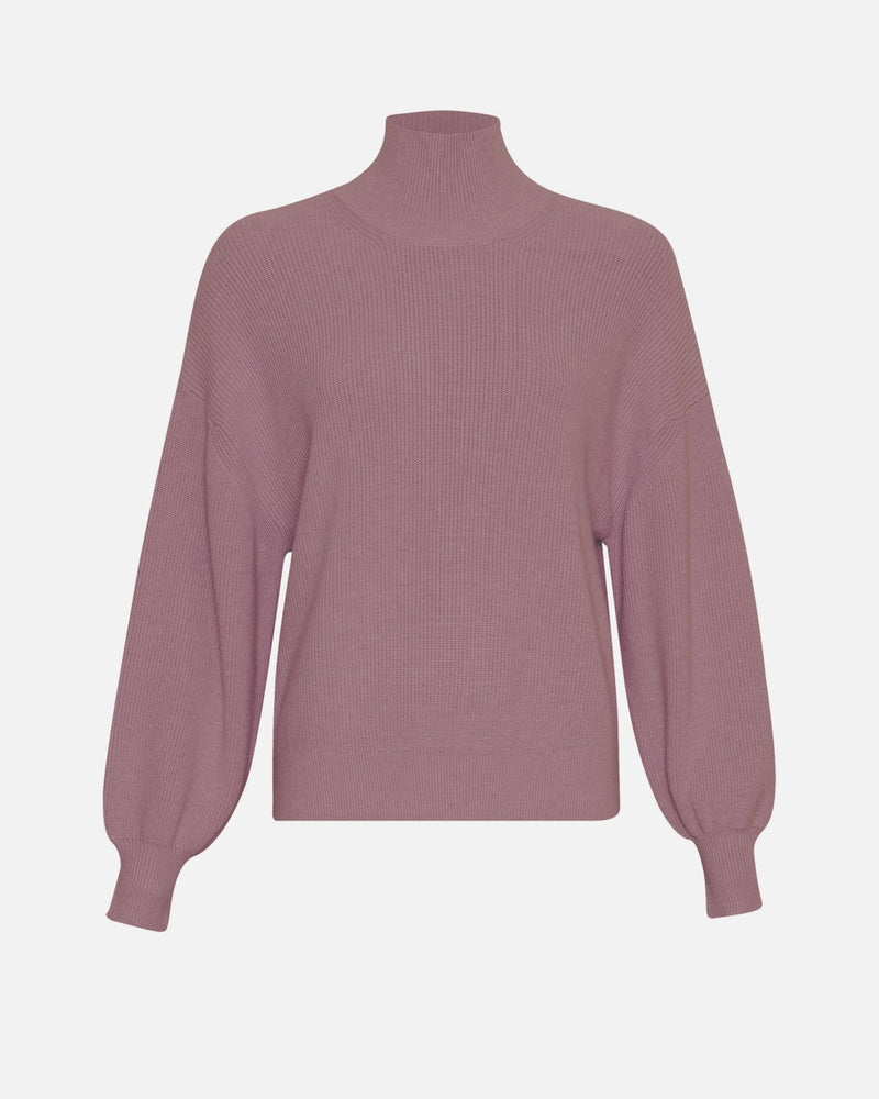 Pullover Magnea Rachelle in Black Plum Melange