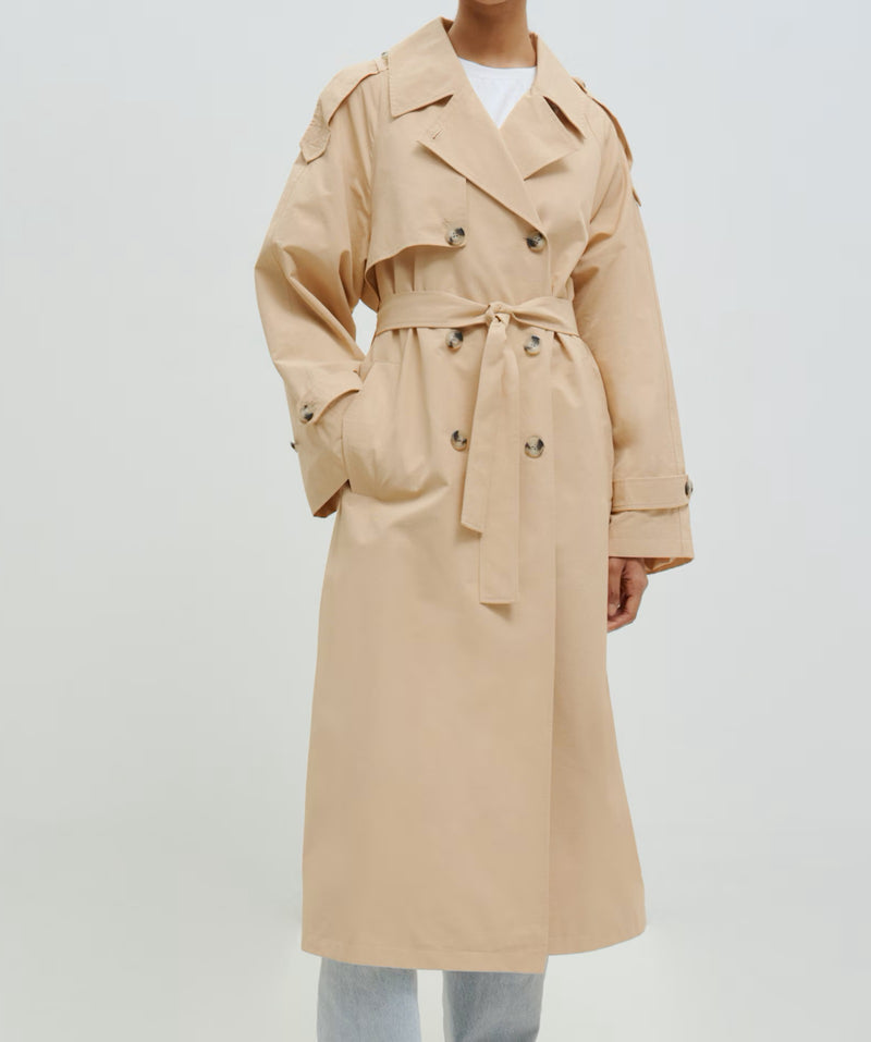 Trenchcoat Ari in Beige