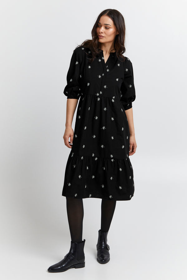 Kleid Shirley in Black Mix