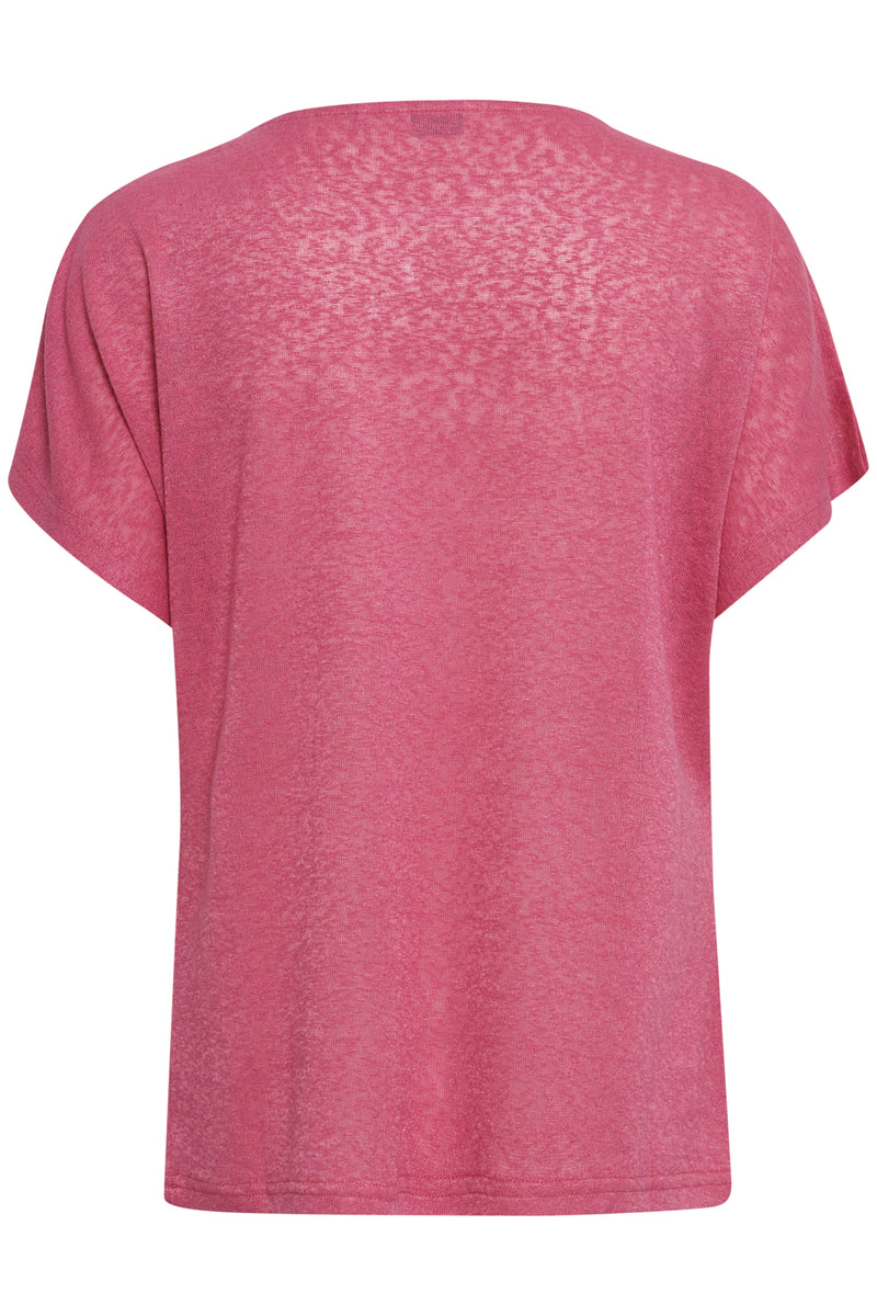 T- Shirt Sakia in Raspberry Rose