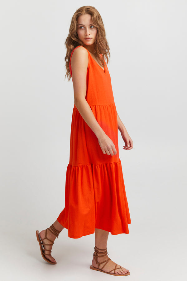 Kleid Amelia in Cherry Tomato