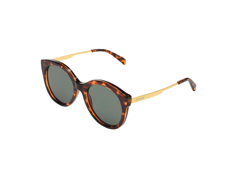 Sonnenbrille Ellis Metal in Havana Gold