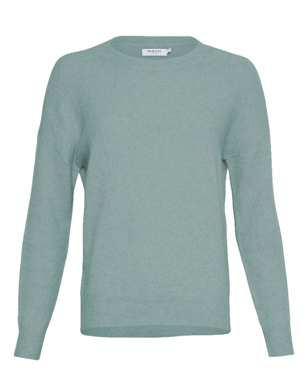 Pullover Femme Mohair in Blue Surf